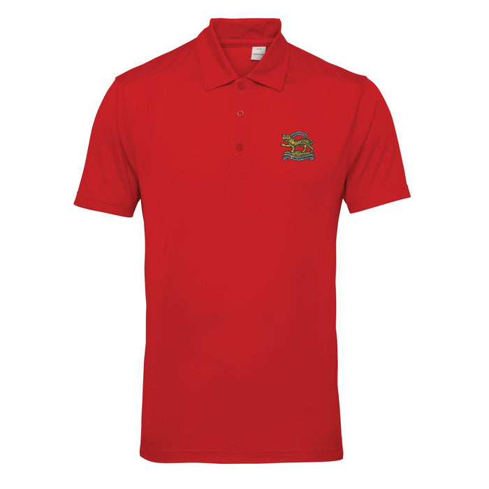 Royal Leicestershire Regiment - Tiger Activewear Polo