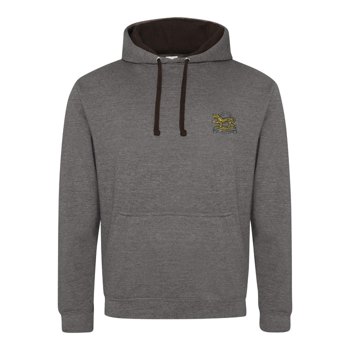 Royal Leicestershire Regiment - Tiger Varsity Contrast Hoodie