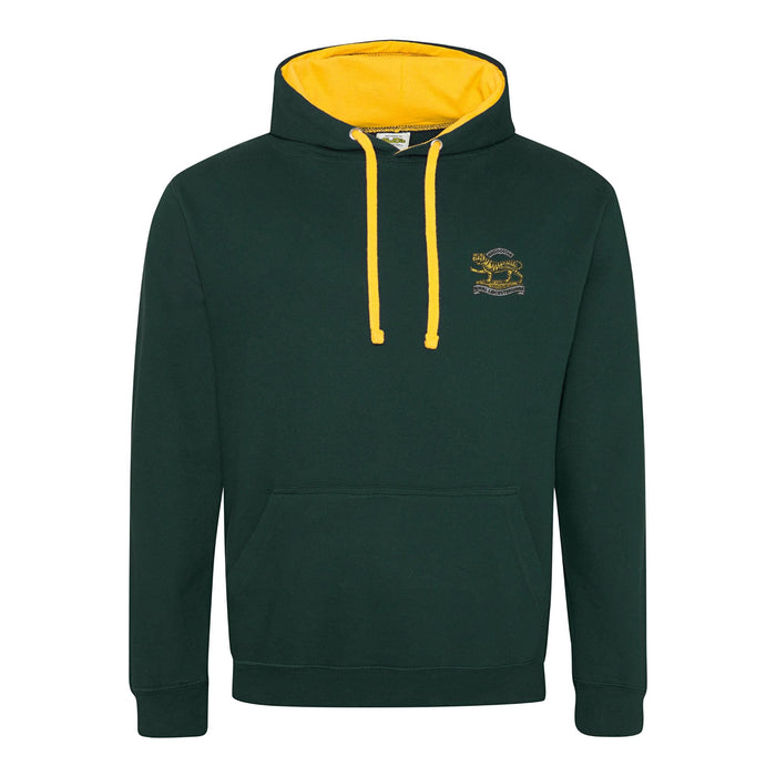 Royal Leicestershire Regiment - Tiger Varsity Contrast Hoodie