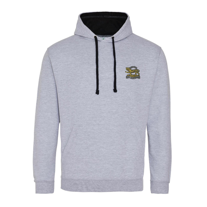 Royal Leicestershire Regiment - Tiger Varsity Contrast Hoodie