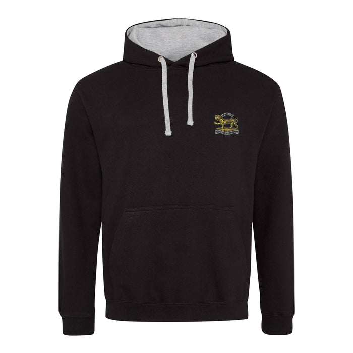 Royal Leicestershire Regiment - Tiger Varsity Contrast Hoodie