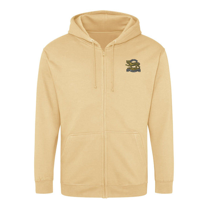 Royal Leicestershire Regiment - Tiger Zipped Hoodie