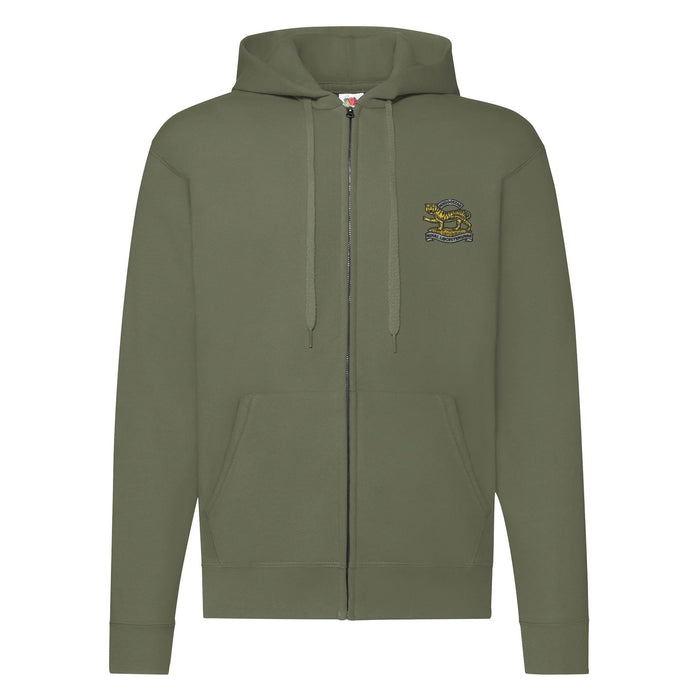 Royal Leicestershire Regiment - Tiger Zipped Hoodie