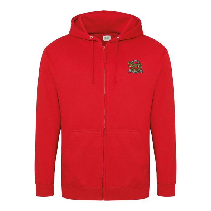 Royal Leicestershire Regiment - Tiger Zipped Hoodie