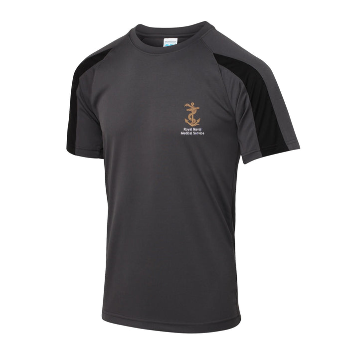 Royal Navy Medical Service Contrast Polyester T-Shirt