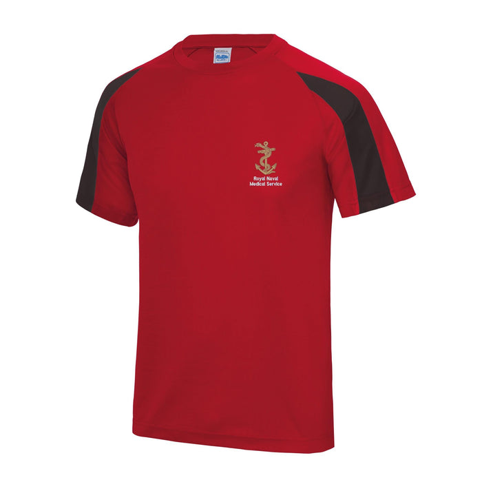 Royal Navy Medical Service Contrast Polyester T-Shirt