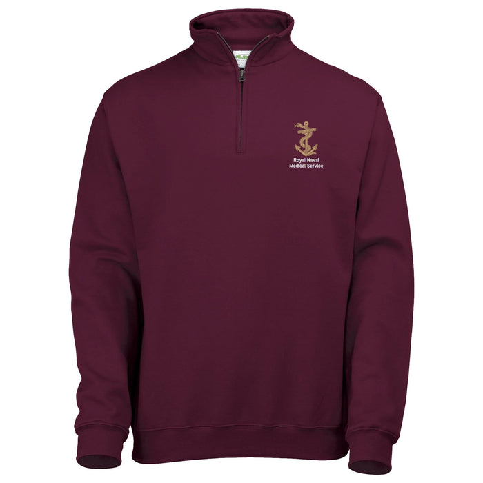 Royal Navy Medical Service 1/4 Zip Sweatshirt