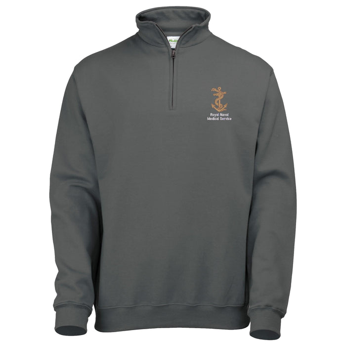 Royal Navy Medical Service 1/4 Zip Sweatshirt