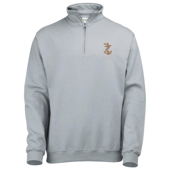 Royal Navy Medical Service 1/4 Zip Sweatshirt