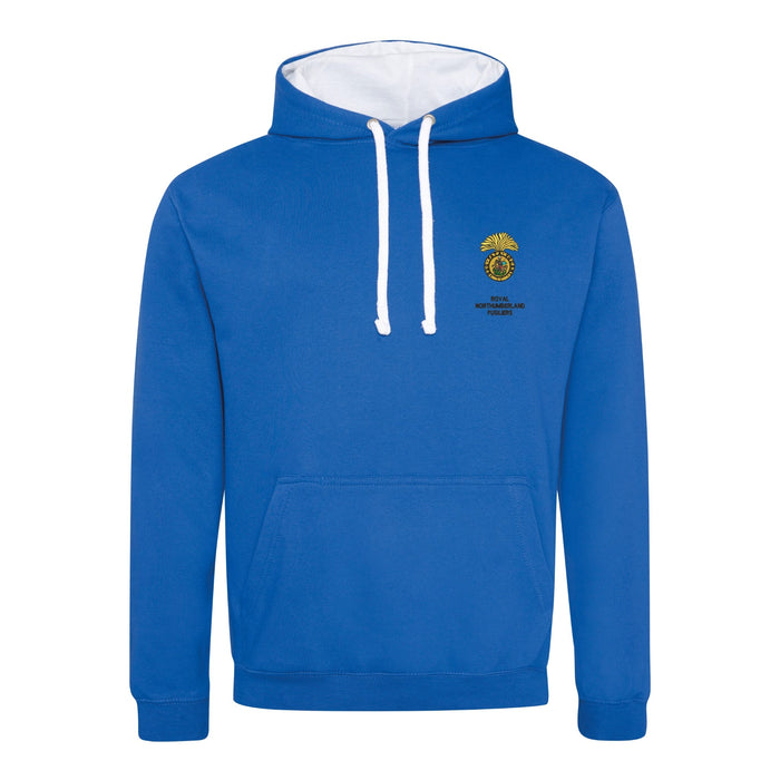 Royal Northumberland Fusiliers Varsity Contrast Hoodie