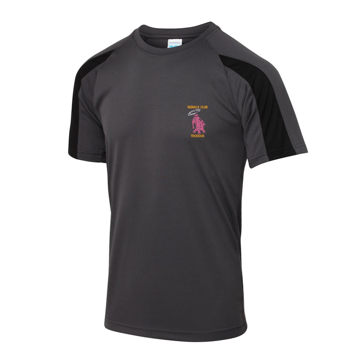 Signals Club Troodos Contrast Polyester T-Shirt