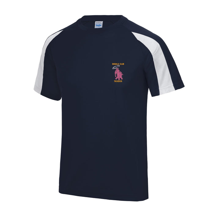 Signals Club Troodos Contrast Polyester T-Shirt