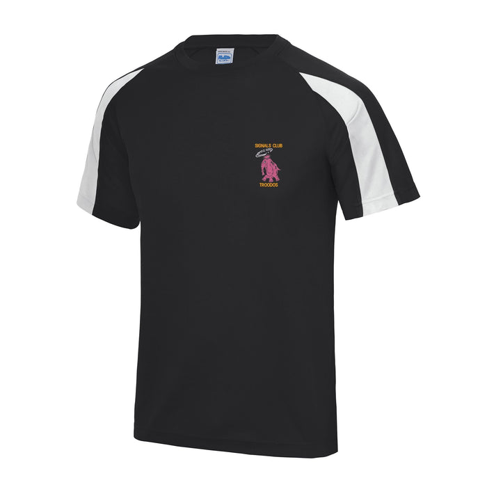 Signals Club Troodos Contrast Polyester T-Shirt