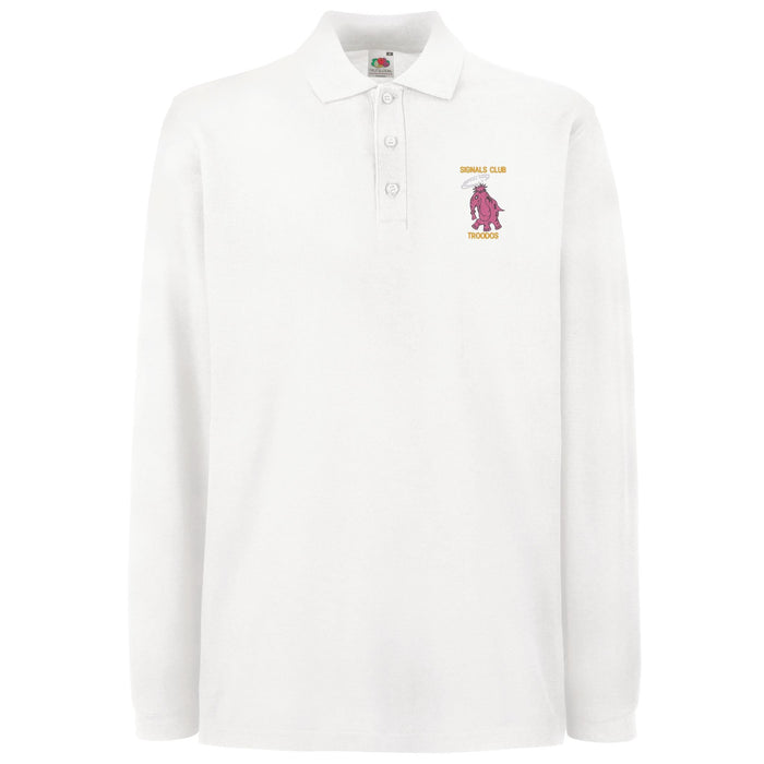 Signals Club Troodos Long Sleeve Polo Shirt