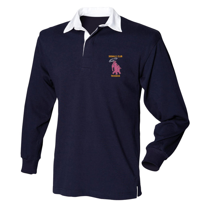 Signals Club Troodos Long Sleeve Rugby Shirt