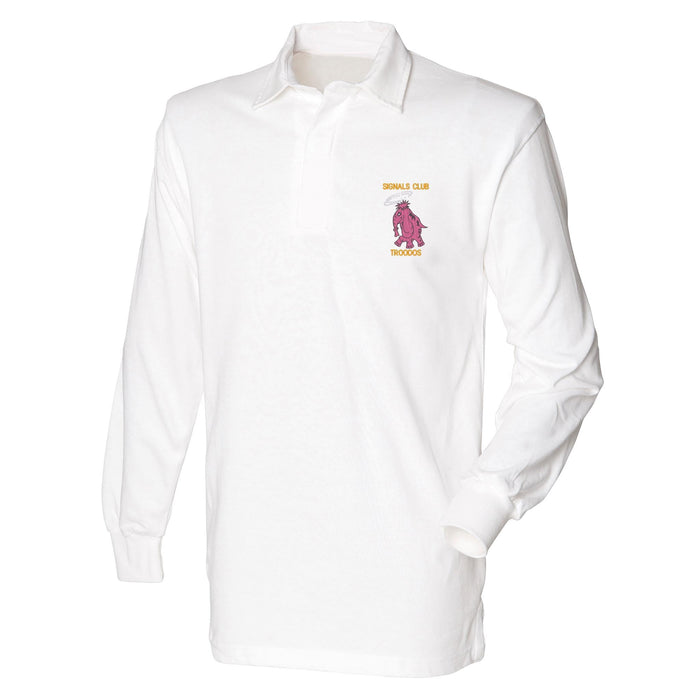 Signals Club Troodos Long Sleeve Rugby Shirt