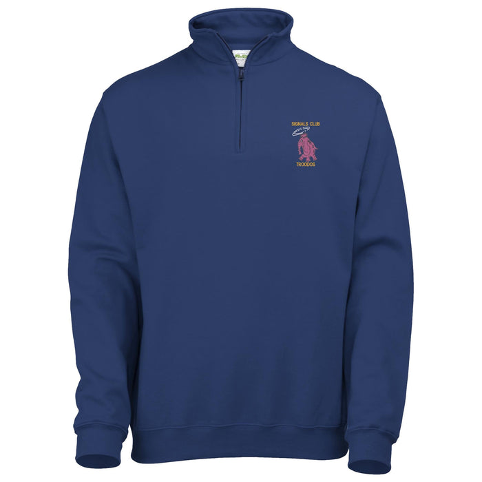 Signals Club Troodos 1/4 Zip Sweatshirt