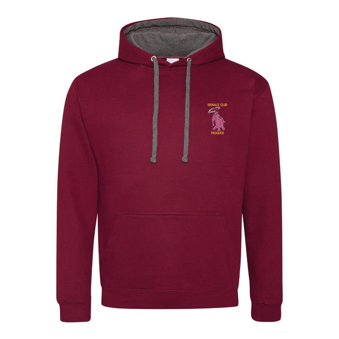 Signals Club Troodos Varsity Contrast Hoodie