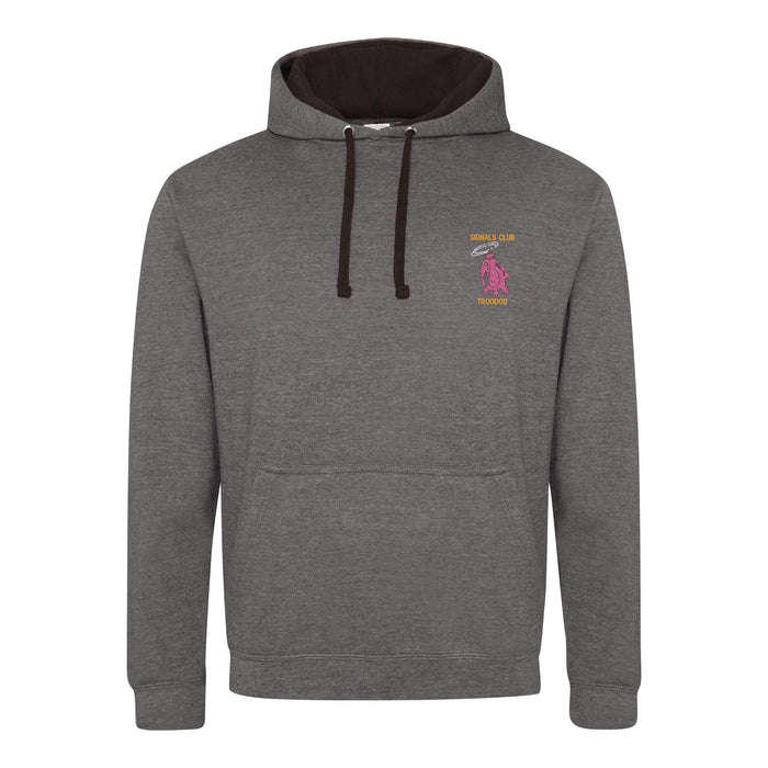 Signals Club Troodos Varsity Contrast Hoodie