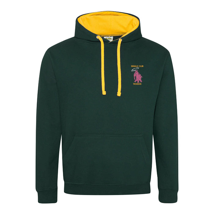 Signals Club Troodos Varsity Contrast Hoodie