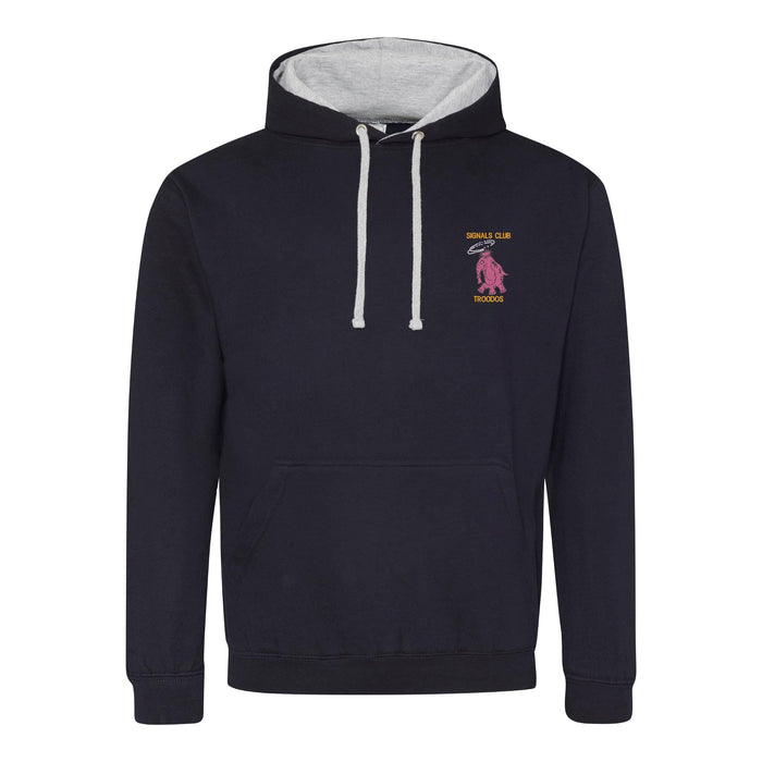 Signals Club Troodos Varsity Contrast Hoodie