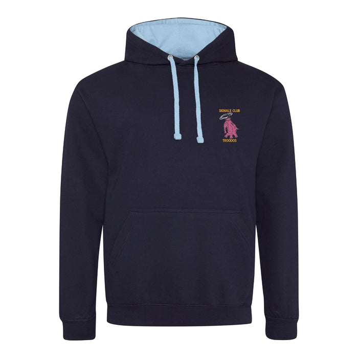 Signals Club Troodos Varsity Contrast Hoodie