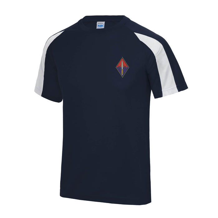 20 Battery Royal Artillery Contrast Polyester T-Shirt