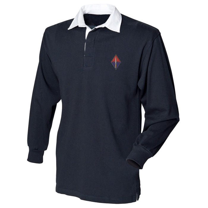 20 Battery Royal Artillery Long Sleeve Rugby Shirt