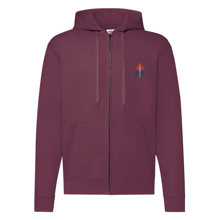 20 Battery Royal Artillery Zipped Hoodie