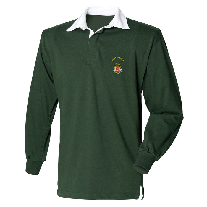 HMS Cambrian Long Sleeve Rugby Shirt