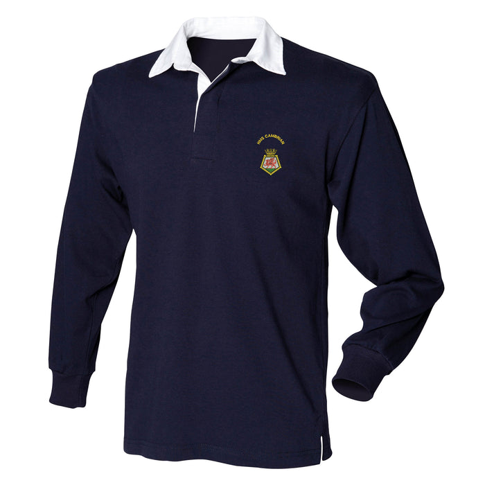 HMS Cambrian Long Sleeve Rugby Shirt