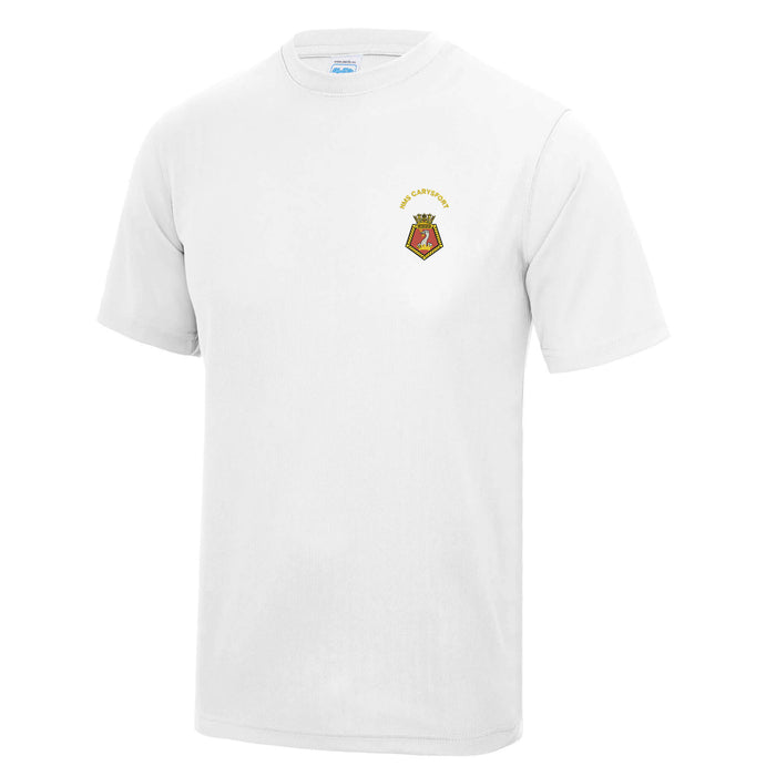 HMS Carysfort Polyester T-Shirt