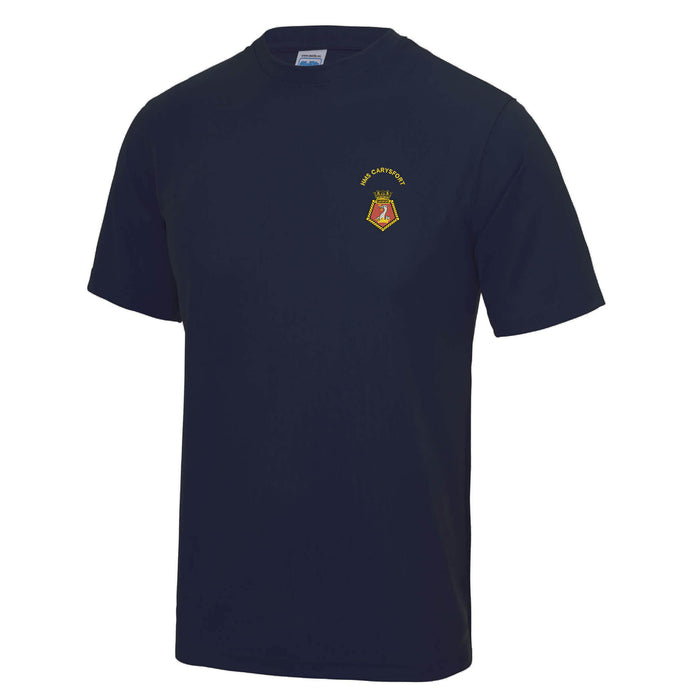 HMS Carysfort Polyester T-Shirt