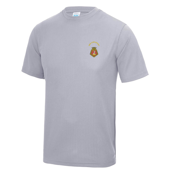 HMS Carysfort Polyester T-Shirt