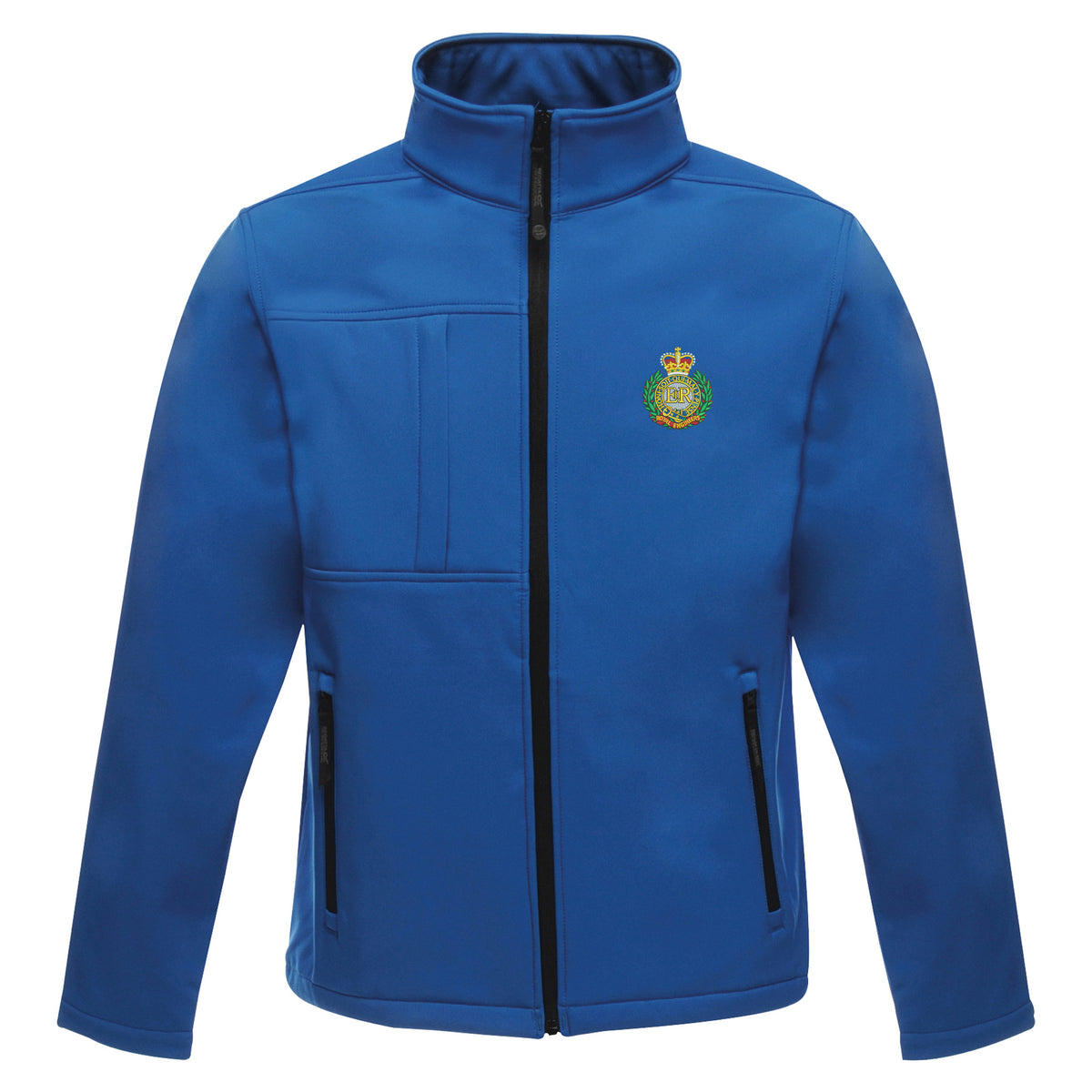 Royal blue shop softshell jacket