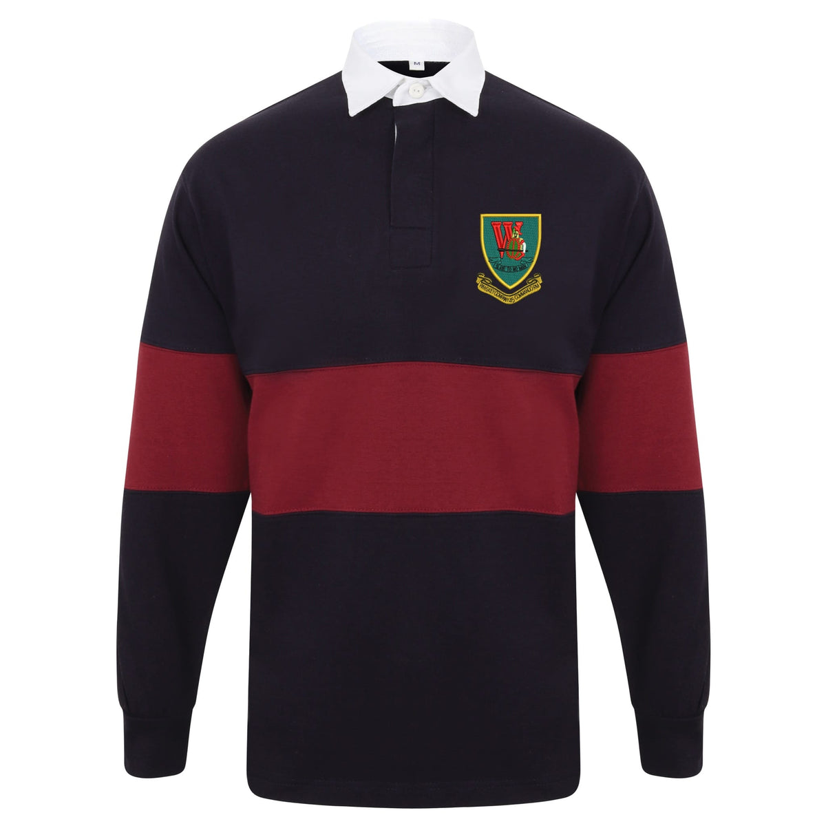 Whiskey Company 45 Commando Long Sleeve Panelled Rugby Shirt — The ...
